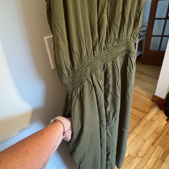 Women’s XXL Army Green Cami Jumpsuit - Buenos Ninos B&N - Picture 6 of 7